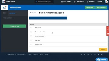 Follow Up Funnels  Adding an Actionetics Step
