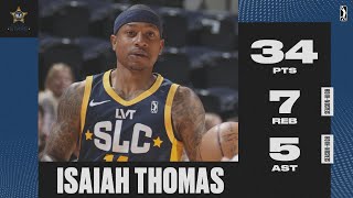 Isaiah Thomas Records THIRD-STRAIGHT 30+ Point Game In Stars Win