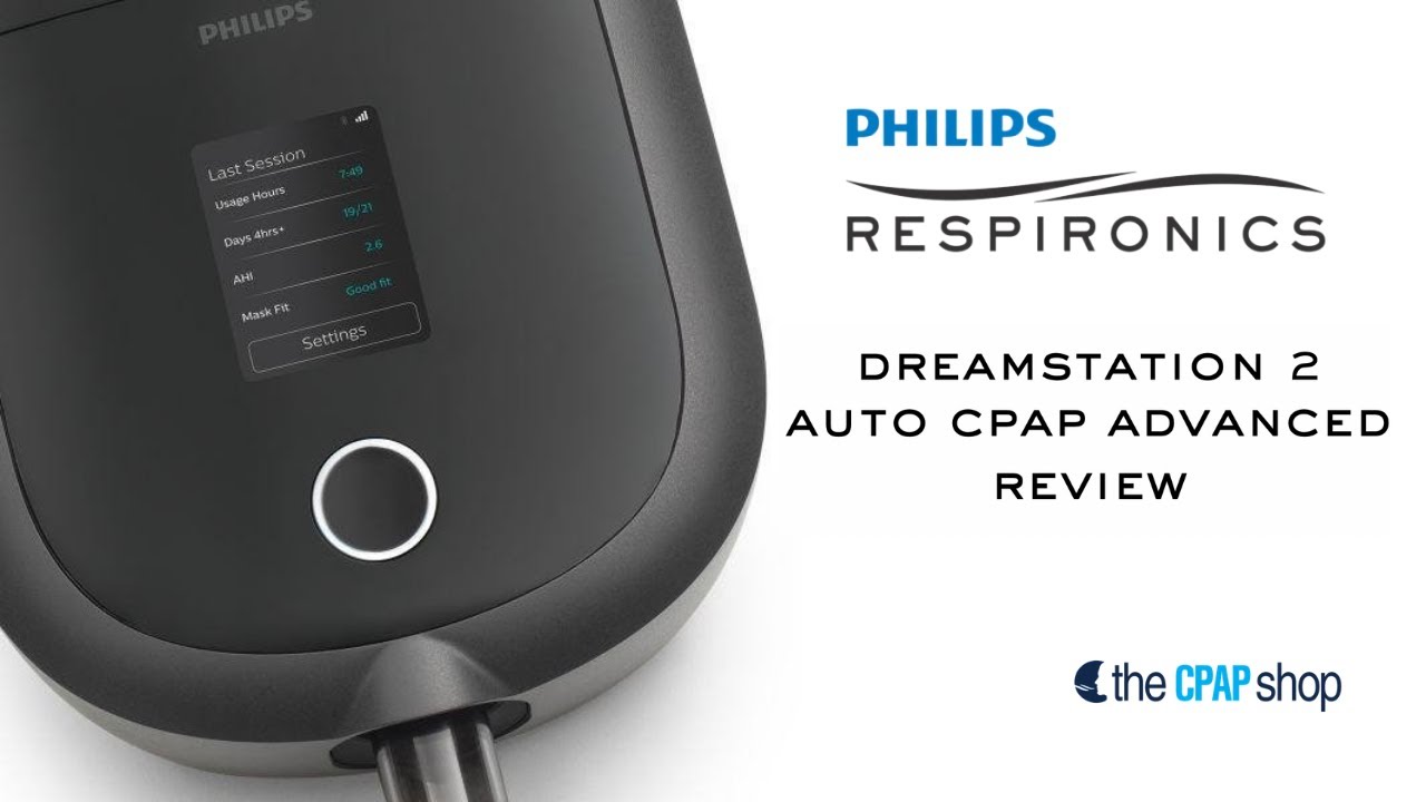 Philips DreamStation 2 Auto Advanced CPAP Machine Review - YouTube