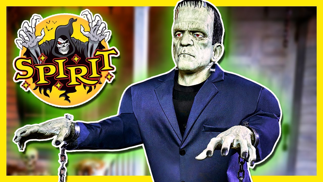 Spirit Halloween 2024 FRANKENSTEIN Holiday Release | NEW ANIMATRONIC SNEAK PEEK!