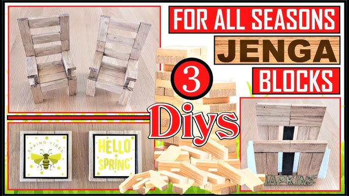 DIY Home Décor - Wood Blocks 