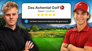 We're playing the BEST golf course in Bavaria! 😳