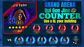 5v5] QUI-GON JINN OMICRON COUNTER w/MOFF GIDEON IMPERIALS - SWGOH/GAC 