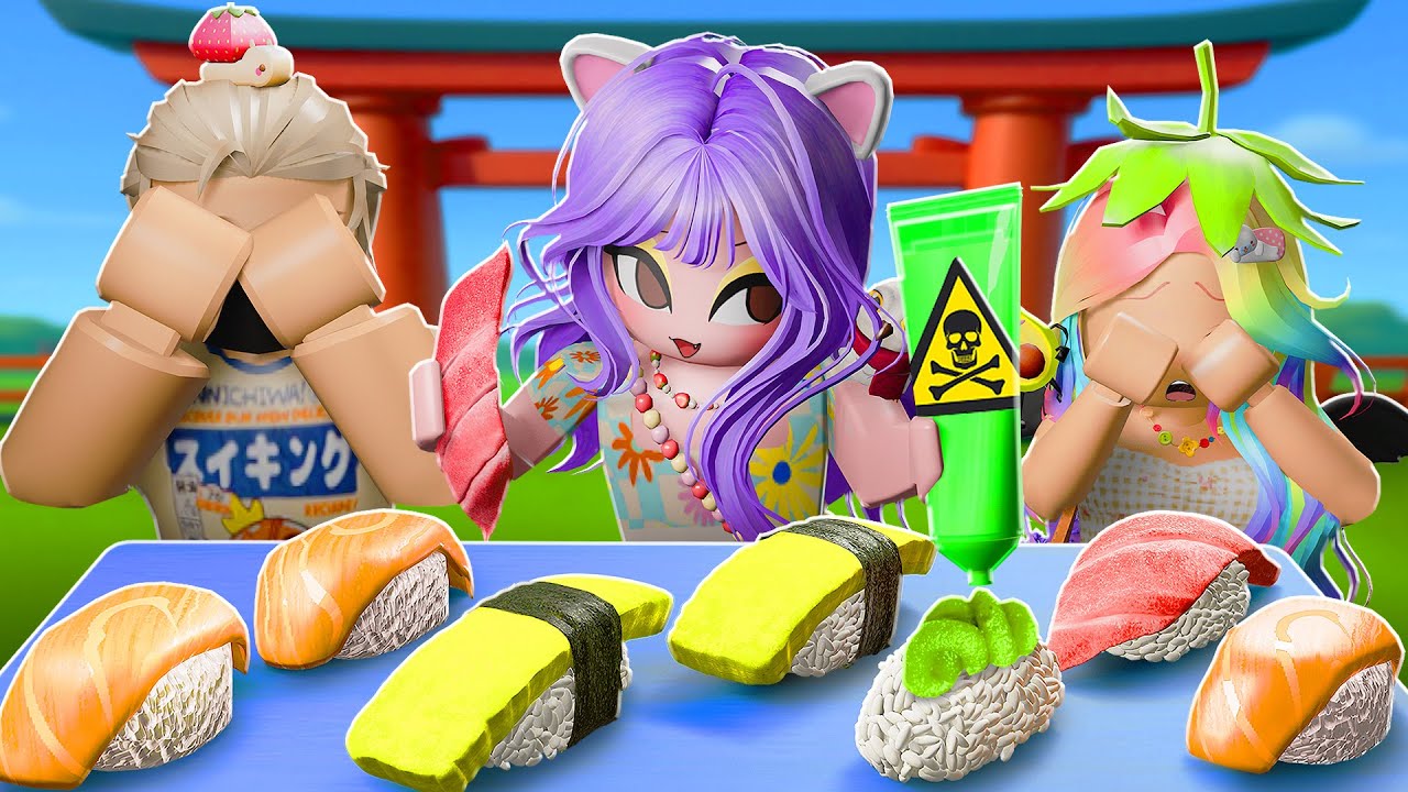 ВЫБЕРИ СУШИ И НЕ УМРИ! Poison Sushi Challenge!