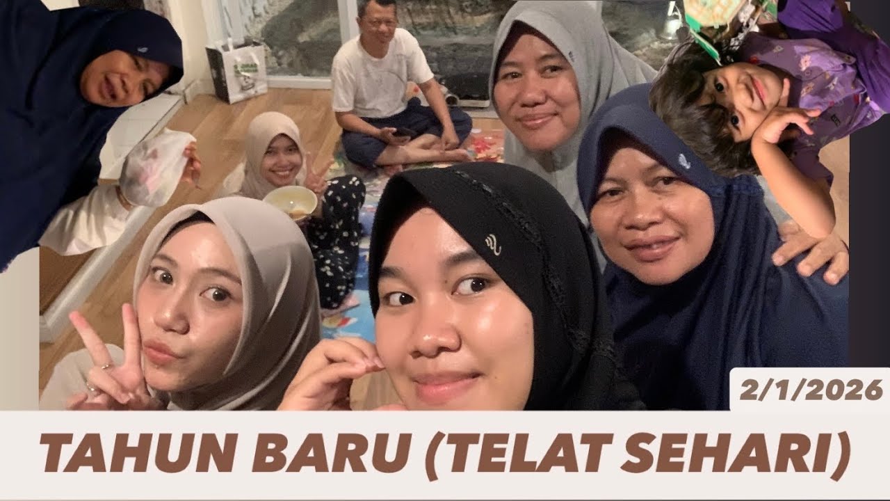 Tahun baru lebih sehari 2/1/2026 🔥🎆🎇❤️‍🔥👨‍👩‍👧‍👦🤯🤗