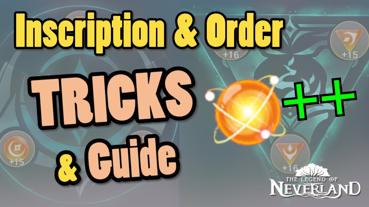 Inscription Order TRICK - The Legend of Neverland - YouTube