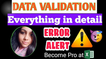 Every Excel user must know | Complete Data Validation in Excel |learn xtra