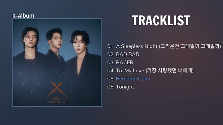 [Full Album] CNBLUE (씨엔블루) - ‘X’