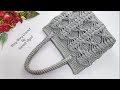 طريقة عمل قاعده كروشيه مستطيلهHow to make a rectangular crochet base