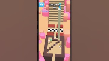 Gameplay top mobile games Relaxing n satisfying game iOS/ANDROID Stacky Dash  #shorts Level 2030