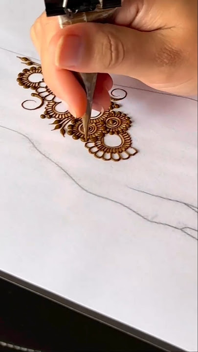 simple arabic mehndi designs #hennadesign #mehndi #youtubeshorts #viralvideo #artishenna