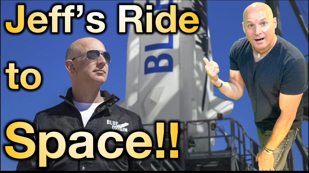 Jeff Bezos Flight on Blue Origin Rocket Launch, Space Tourism | History X