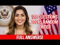 USCIS 128 Civics Questions and SIMPLE Answers Repeat 2X | 2026 Civics Test US Citizenship