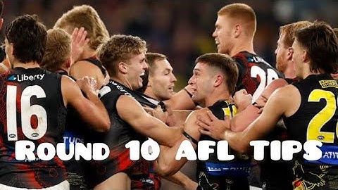 Round 10 AFL Tips (2023 AFL Season)