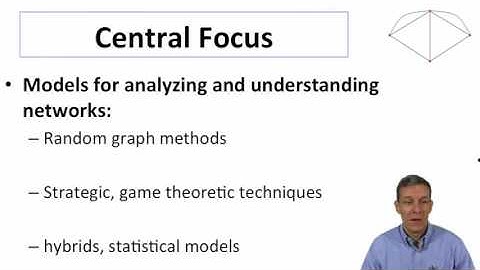 Social and Economic Networks 1.1  Week 1 Introduction