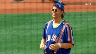 Julian Casablancas Throws First Pitch + Full Interview