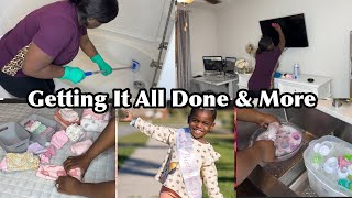 GETTING IT ALL DONE & MORE| EXTREME CLEANING MOTIVATION
