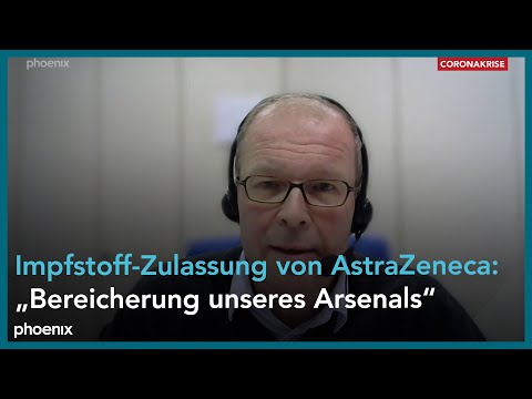 Impfstoff-Zulassung: Virologe Rissland (Universitätsklinikum Saarland) zum AstraZeneca-Vakzin