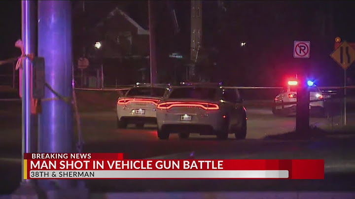 Man shot, critically injured after 'gun battle' involving 2 cars on Indy's northeast side