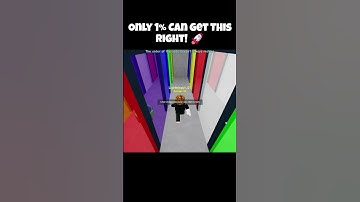 🍏 Floor 63 – "ROBLOX IQ TEST – Follow the Fruit Colors or Fail! 🍎🍌 #Shorts"