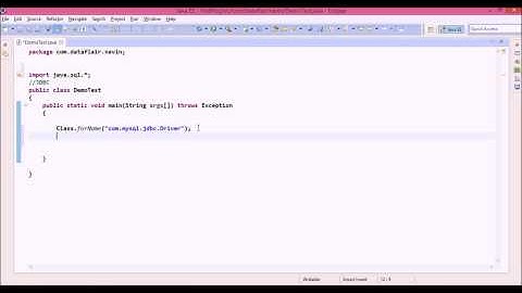 Java JDBC for Beginners - Part-1: MySQL