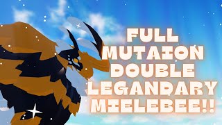 FULL MUTAION DOUBLE LEGANDARY MIELEBEE!! Showcase -Dragon Adventures- ROBLOX
