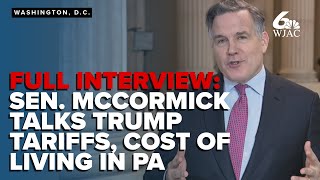 Famous U.S. Sen. Dave McCormick talks Trump tariffs, cost of living in Pennsylvania Net Worth