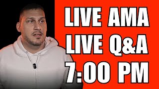Retired millionaire at 41 years old | ASK ME ANYTHING LIVE!