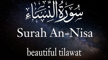 Quran tilawat Surah An-nisa سورة النساء part 2 الله يحفظكم Please support