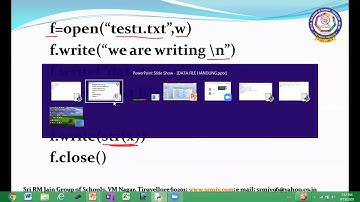 CBSE - Class XII - Computer Science - Python - WRITING ONTO FILES