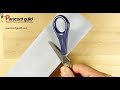 Sharpening scissors- simple&cheap