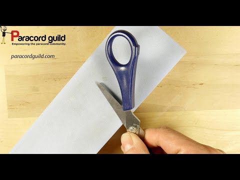 Sharpening scissors- simple&cheap 