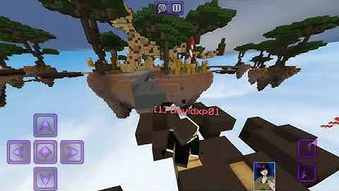 MCPE - Hacker busted using Scaffolding and Killaura in cubecraft bedrock