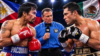 Oscar De La Hoya Was Completely Helpless Against Manny Pacquiao 💀