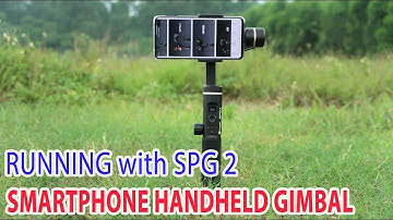RUNNING With FeiyuTech SPG 2 Smartphone Handheld Gimbal