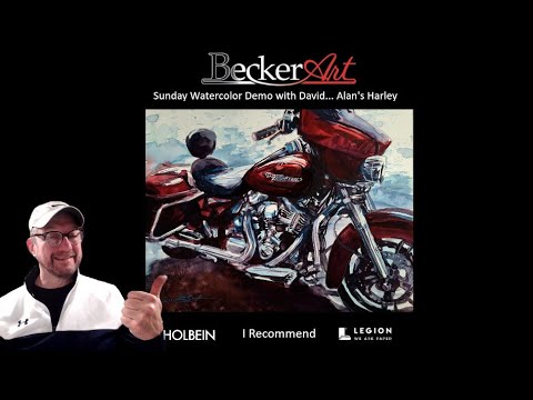BeckerArt Sunday Watercolor