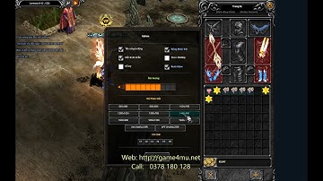 Menu Option System || Cài Đặt Game Mu Online || Game4Mu.Net