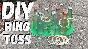 DIY Ring Toss Game | #upcycle | Tutorial Tuesday Ep  125