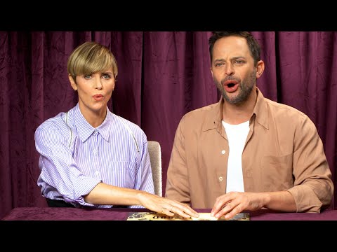 Charlize Theron & Nick Kroll Piss Off Some Spirits ? | Celebs Play Ouija Against Their Will