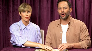 Charlize Theron & Nick Kroll Piss Off Some Spirits 😱 | Celebs Play Ouija Against Their Will