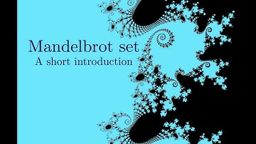 Mandelbrot set: simple equation - complex boundary