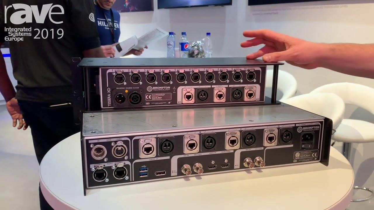 ISE 2019 Brompton Technology Presents Tessera SX40 LED Wall Processor