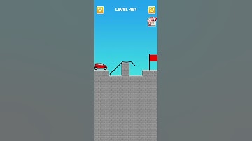 Draw Bridge puzzle level 481 #gaming #shortvideo #bridge #gameplay #games #game #draw #short #shorts