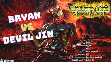 Bryan Ranked - Tekken God - vs RiB