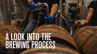 A Look Into The Brewing Process Of Distillers Barrel Aged Beer