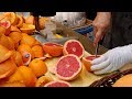 불티나게 팔리는 자몽쥬스 / orange, grapefruit juice, fruit ade / korean street food