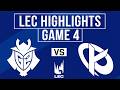 G2 vs KC Game 4 Highlights | LEC Spring Playoffs 2026 | G2 Esports vs Karmine Corp