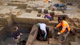 640YearOld Castle Uncovered Under a Hotel