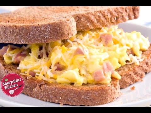 Scrambled Egg Cheese Toast Easy Quick Nutritious Recipe By Sharmilazkitchen Youtube