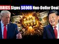 Trump Threatens BRICS With 100% Tariffs — BRICS Signs $800B Non-Dollar Deal Anyway